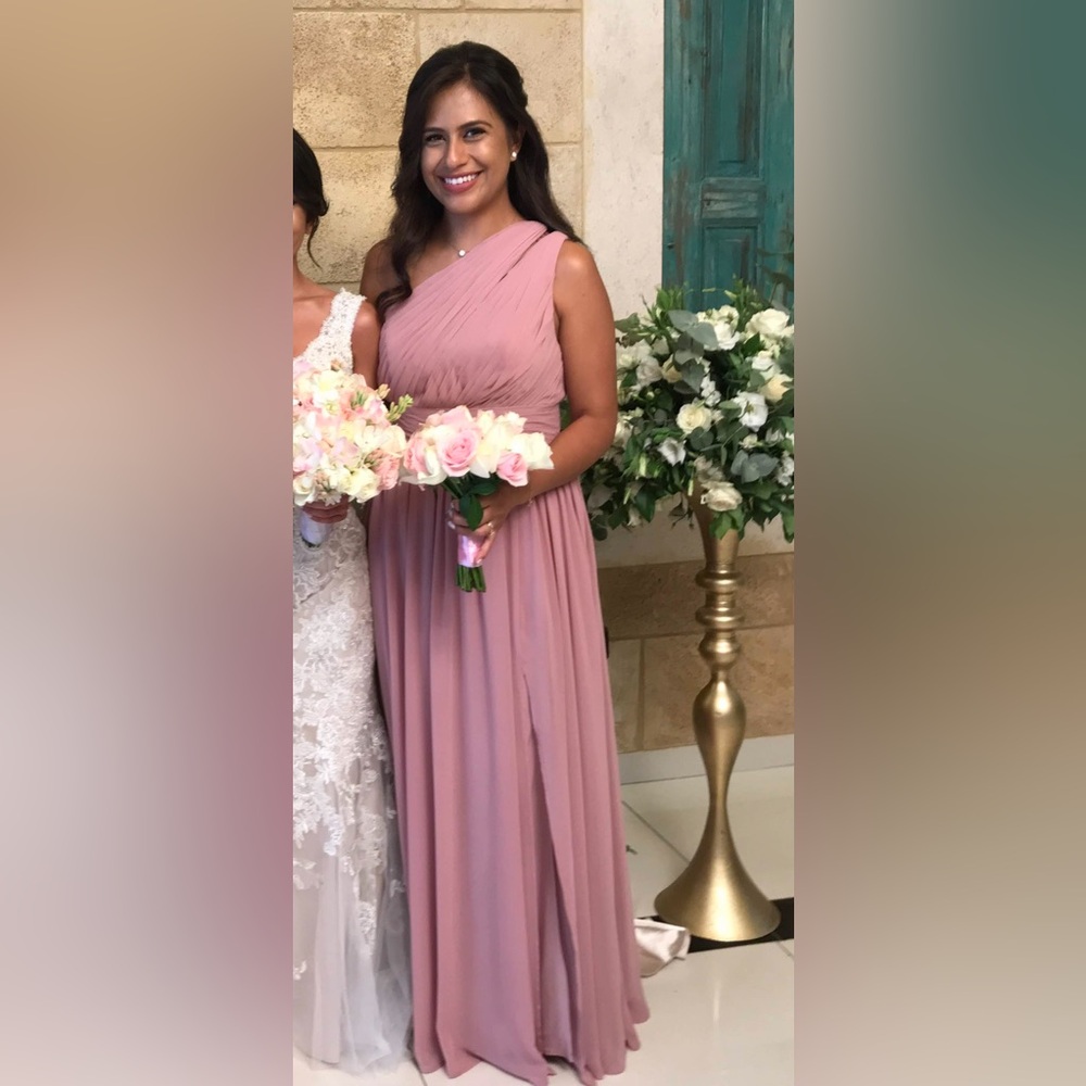 Azazie Molly Dress in Vintage Mauve